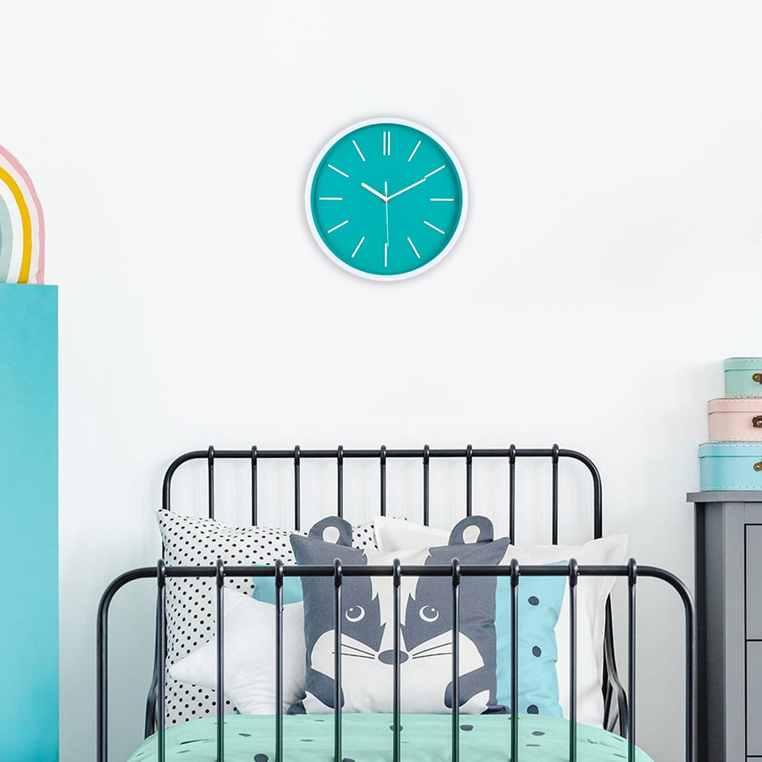 Lisslune | Minimalistic 3D Tick Marks Wall Clock