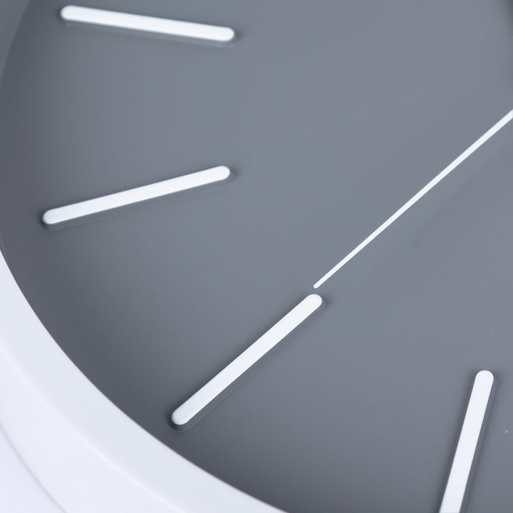 Lisslune | Minimalistic 3D Tick Marks Wall Clock