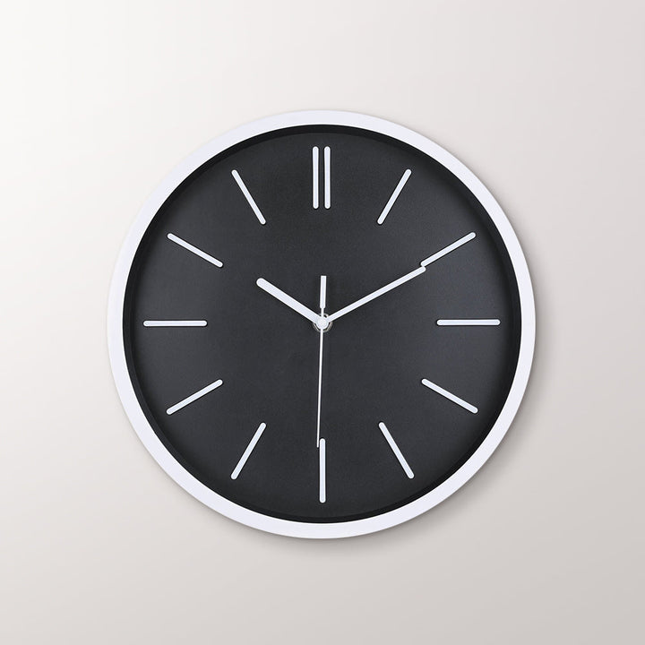 Lisslune | Minimalistic 3D Tick Marks Wall Clock