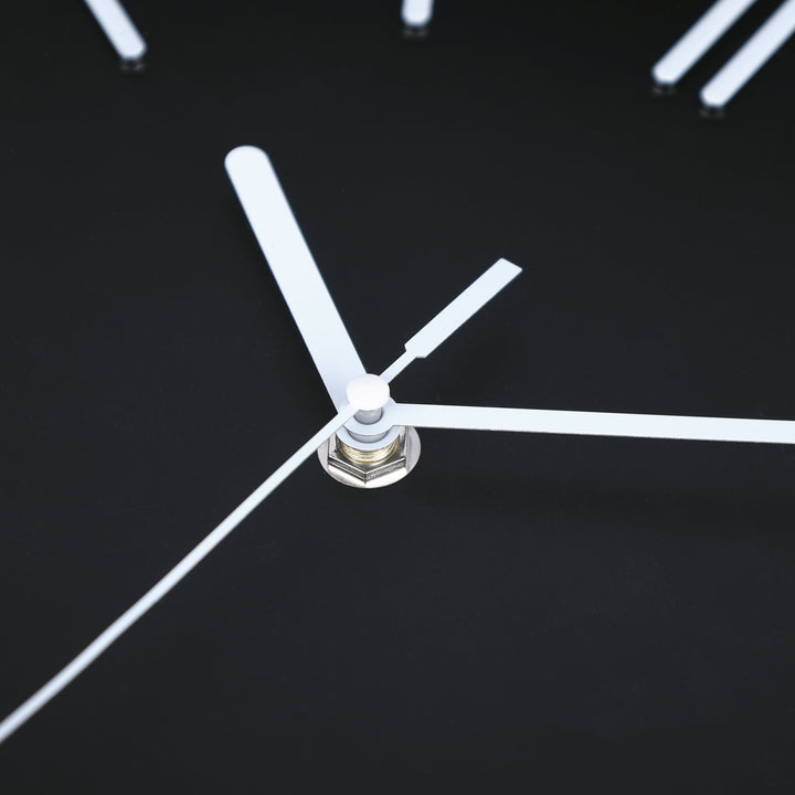 Lisslune | Minimalistic 3D Tick Marks Wall Clock