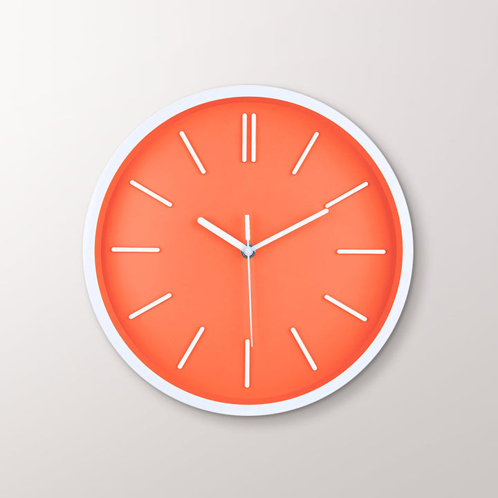 Lisslune | Minimalistic 3D Tick Marks Wall Clock
