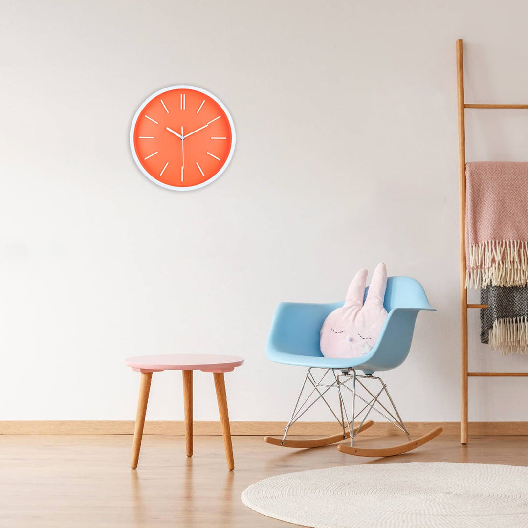 Lisslune | Minimalistic 3D Tick Marks Wall Clock