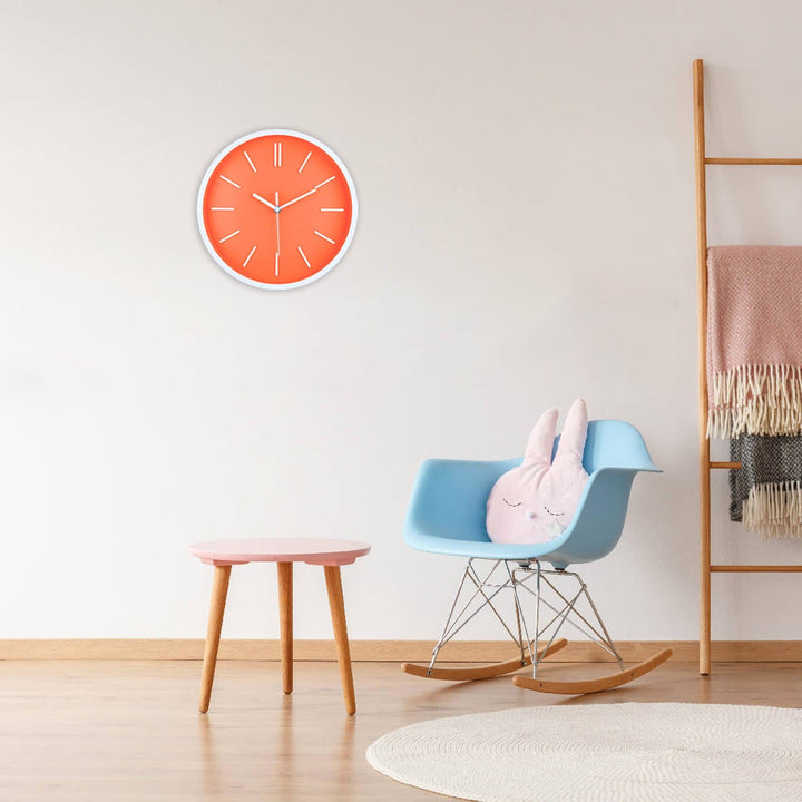Lisslune | Minimalistic 3D Tick Marks Wall Clock
