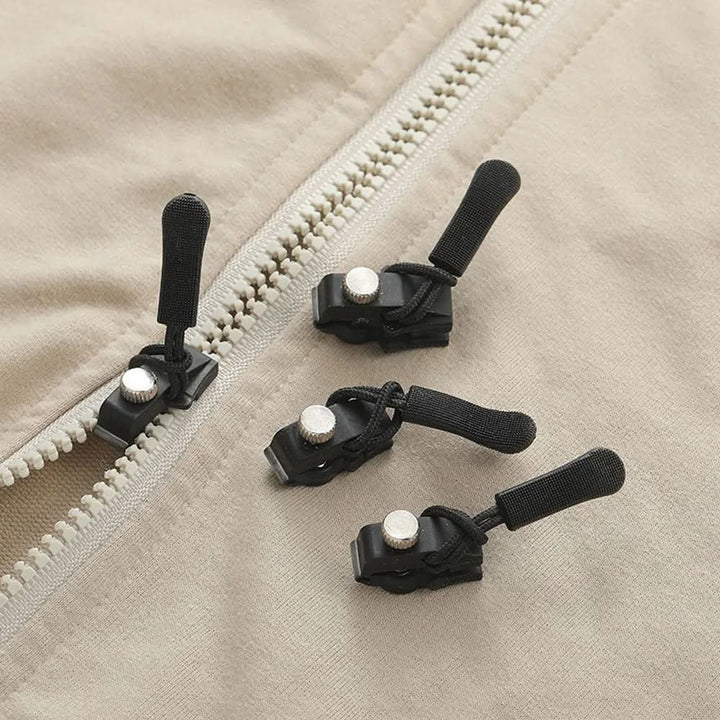 Lisslune | Zipper Repair Set – 6-piece for Clothing, Bags & Tents – Quick & No Sewing