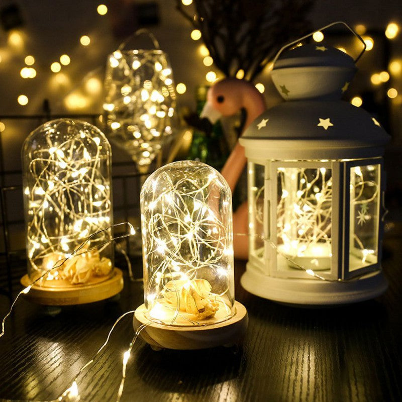 Lisslune | Royelux Solar String Lights Fairy Lights - Waterproof Outdoor LED