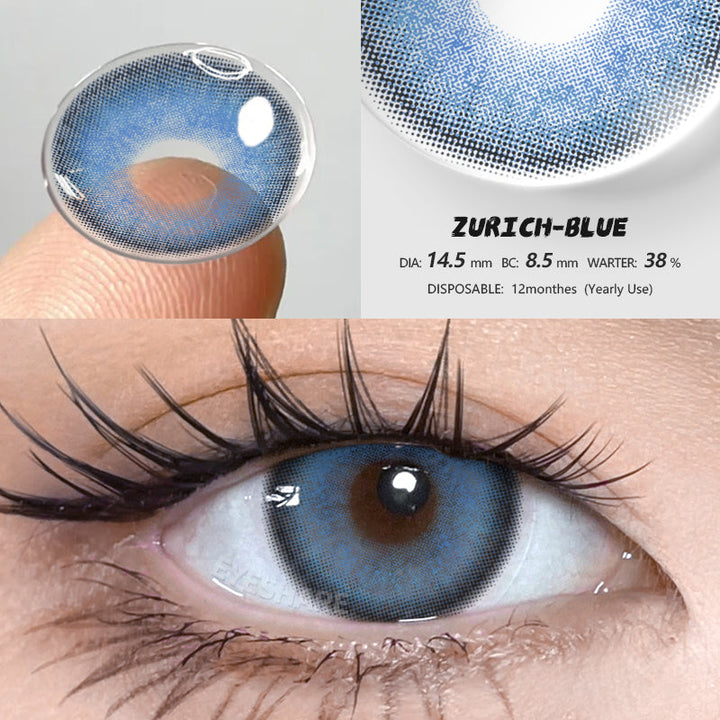 Rynx Zürich Blue 14.5 mm 1 Pair | 1 Year
