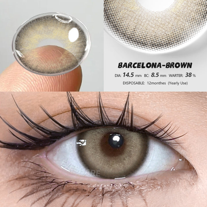 Rynx Zurich Brown 14.5mm 1 Pair | 1 Year