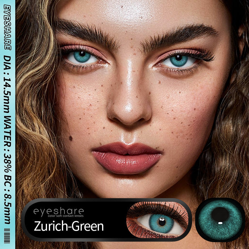 Rynx Zurich Green 14.5mm 1 Pair | 1 Year