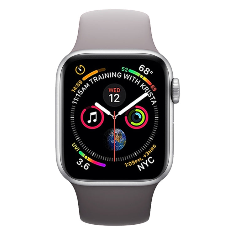 Lisslune | Two-tone Silicone Watch Band for Apple Watch Series 3 & 2 & 1 42mm (Light Gray + Dark Gray)