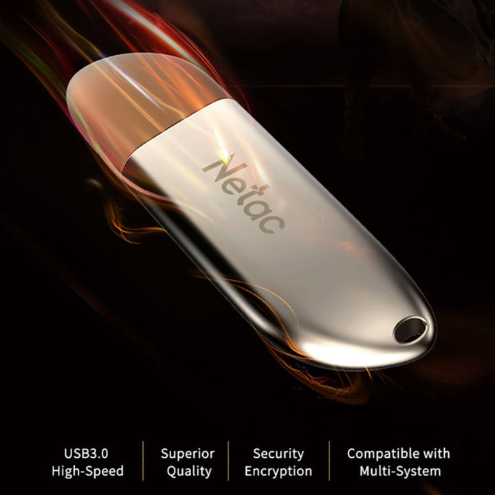 Lisslune | Netac U352 128GB USB 3.0 High-Speed Sharp-Knife USB Flash Drive U-Disk
