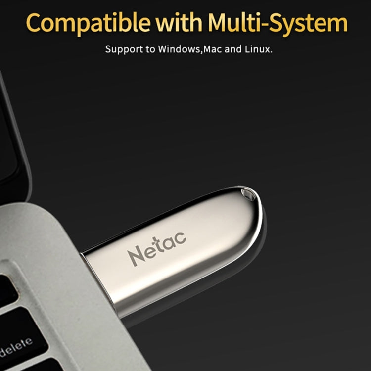 Lisslune | Netac U352 128GB USB 3.0 High-Speed Sharp-Knife USB Flash Drive U-Disk
