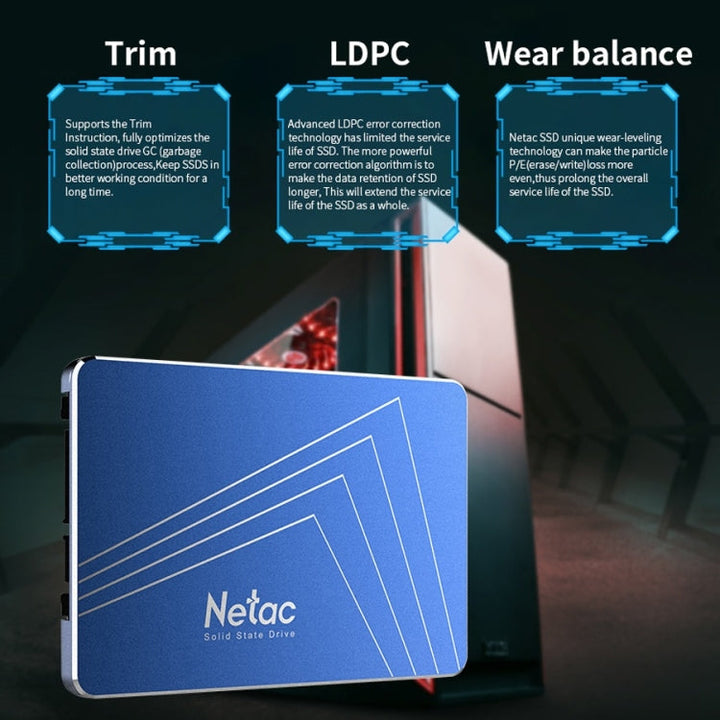 Lisslune | Netac N600S 1TB SATA 6Gb/s Solid State Drive