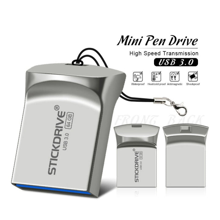 Lisslune | STICKDRIVE 128GB USB 3.0 High-Speed Creative Metal U Disk
