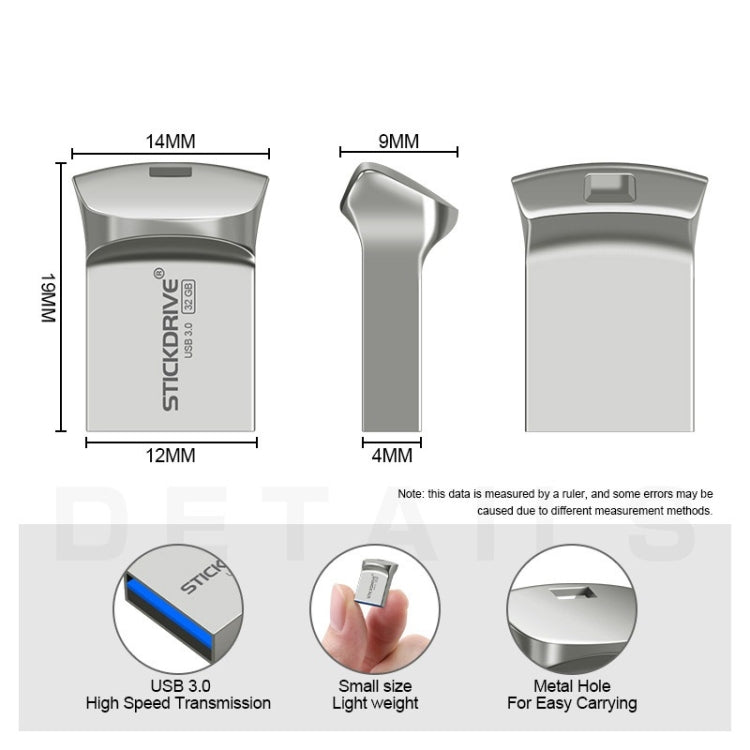 Lisslune | STICKDRIVE 128GB USB 3.0 High-Speed Creative Metal U Disk