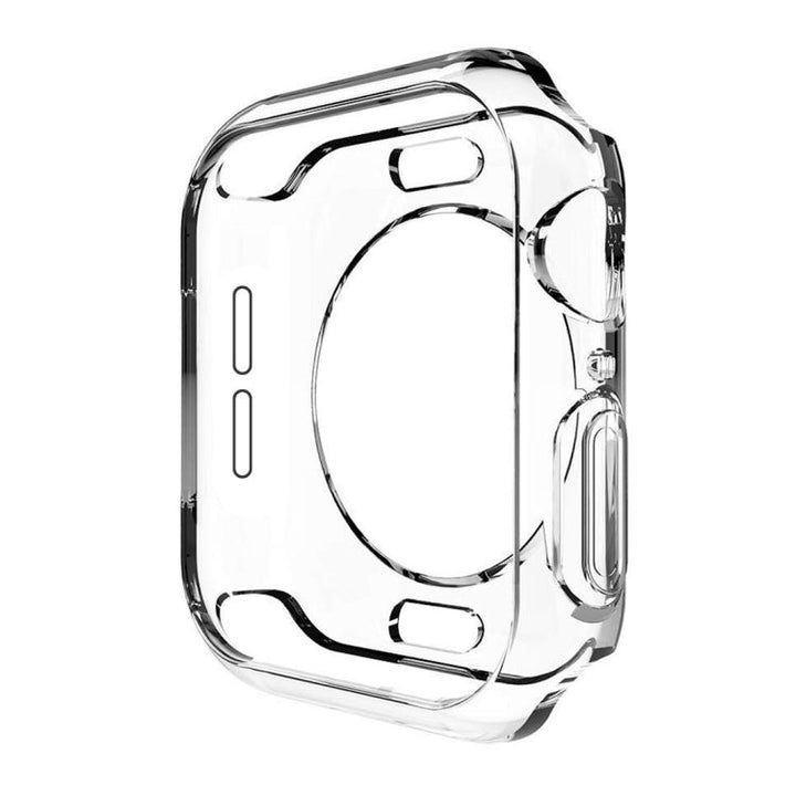 Lisslune | ENKAY Hat-Prince 2 in 1 TPU Half-Shell Protection Case + 3D Full-Screen PET Curved Heat-Bending HD Screen Protector for Apple Watch Series 4 40mm