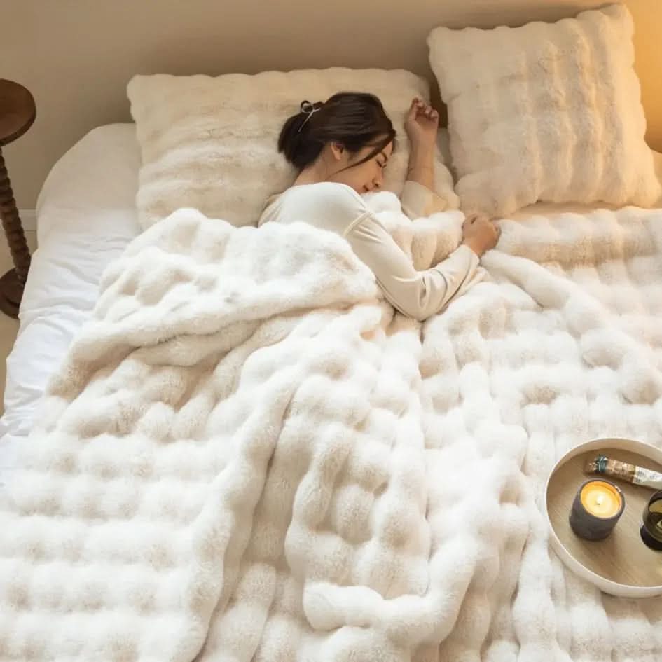 Lisslune | CORA - Ultra-soft fleece blanket
