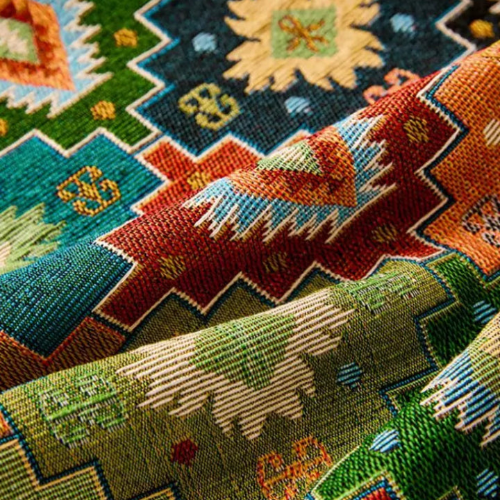 Lisslune | Zahara Geometric Tribal Kilim Sofa Cover