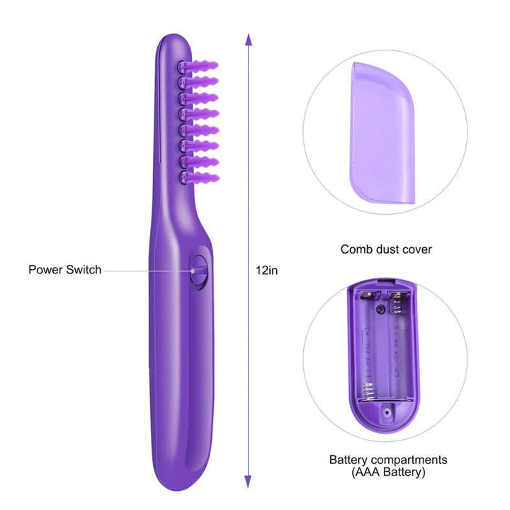 Lisslune | ZapComb Electric Detangling Brush