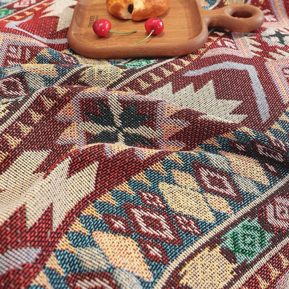 Lisslune | Zarela Boho Chenille Sofa Cover