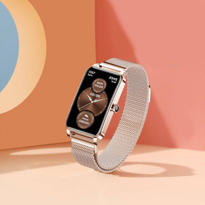 Lisslune | Zelina Women’s Smartwatch – Stylish Fitness Tracker with Heart Rate, Sleep Monitor & Notifications