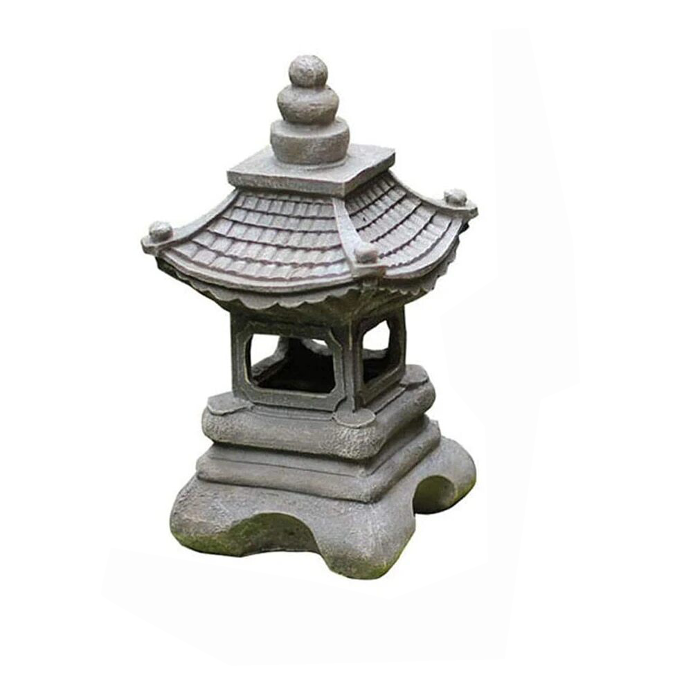 Lisslune | Zen Ornament Garden Statue Solar Lamp