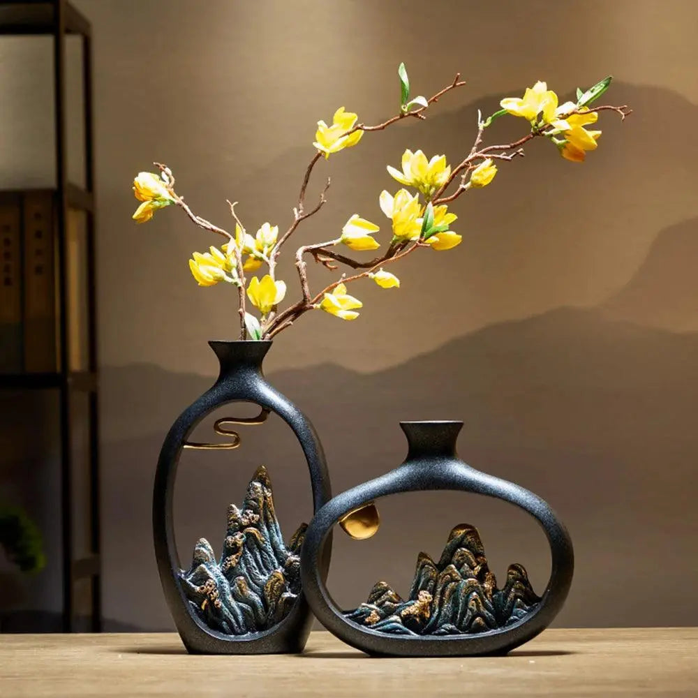 Lisslune | SereniGlow - Elegant vase for a tranquil living space design