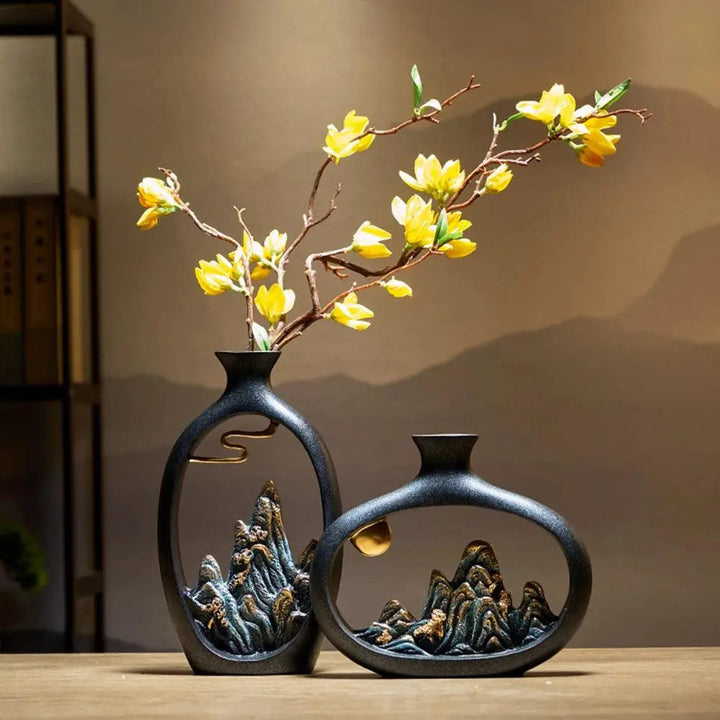 Lisslune | SereniGlow - Elegant vase for a calm interior design
