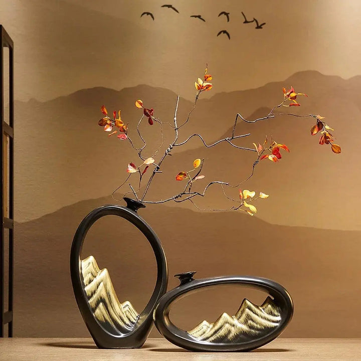 Lisslune | SereniGlow - Elegant vase for a calm interior design