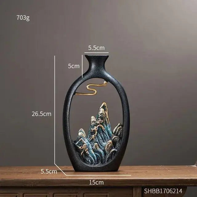 Lisslune | SereniGlow - Elegant vase for a calm interior design