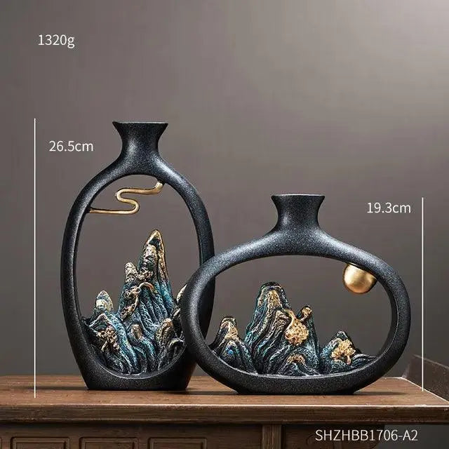 Lisslune | SereniGlow - Elegant vase for a calm interior design