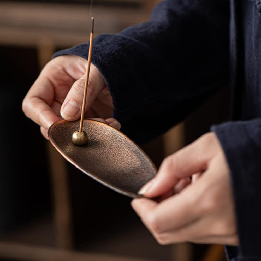 Lisslune | Zen Alloy Bead Incense Holder