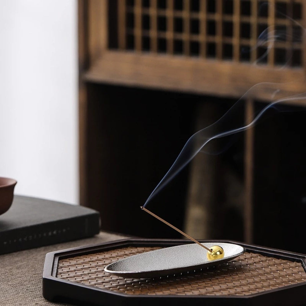 Lisslune | Zen Alloy Bead Incense Holder