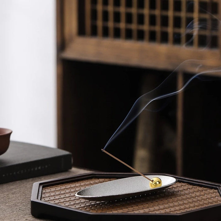 Lisslune | Zen Alloy Bead Incense Holder