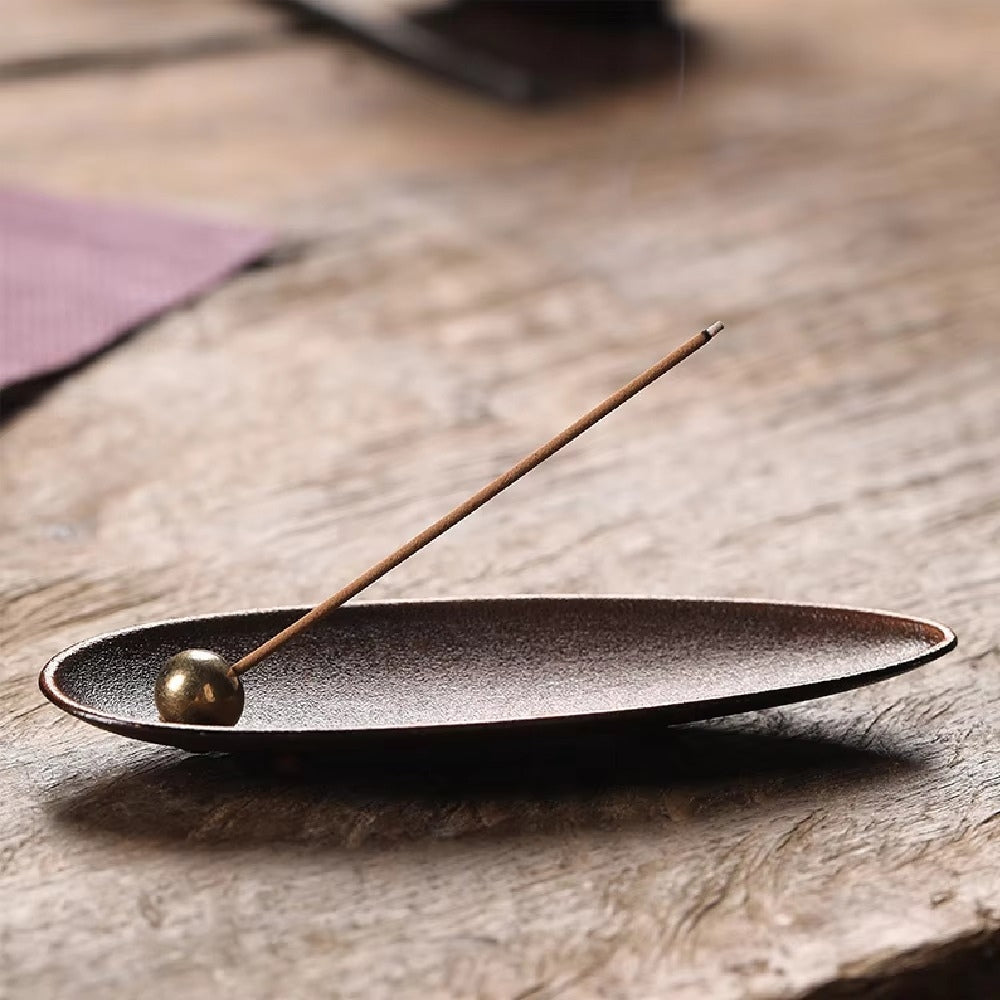 Lisslune | Zen Alloy Bead Incense Holder