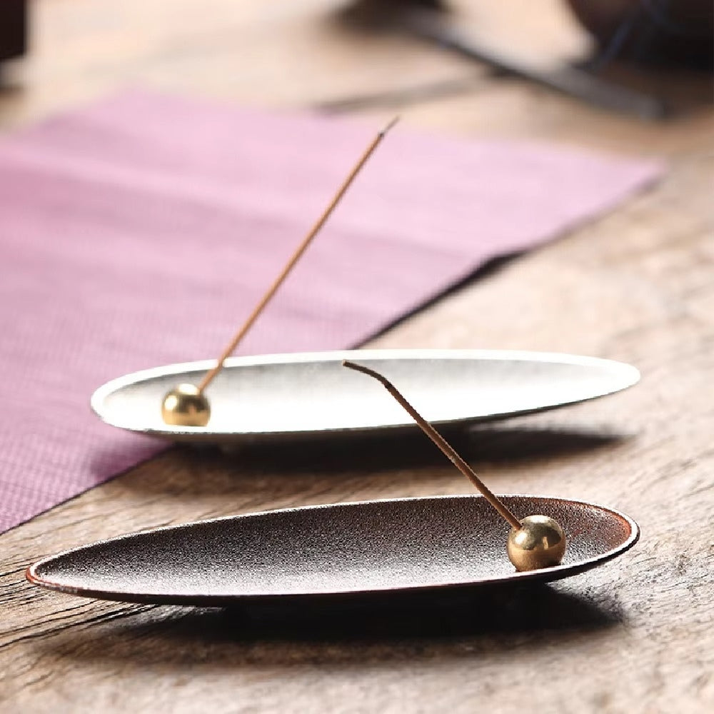 Lisslune | Zen Alloy Bead Incense Holder