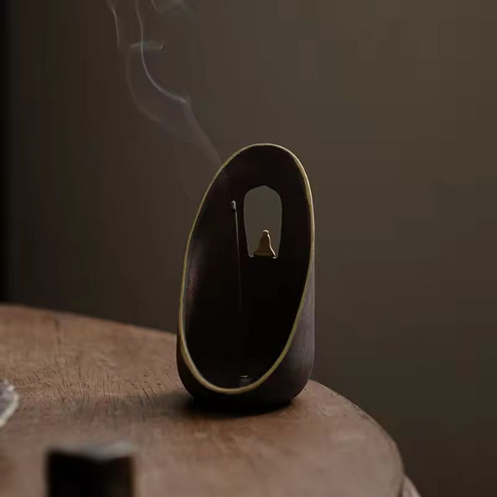 Lisslune | Zen Flow Ceramic Incense Holder