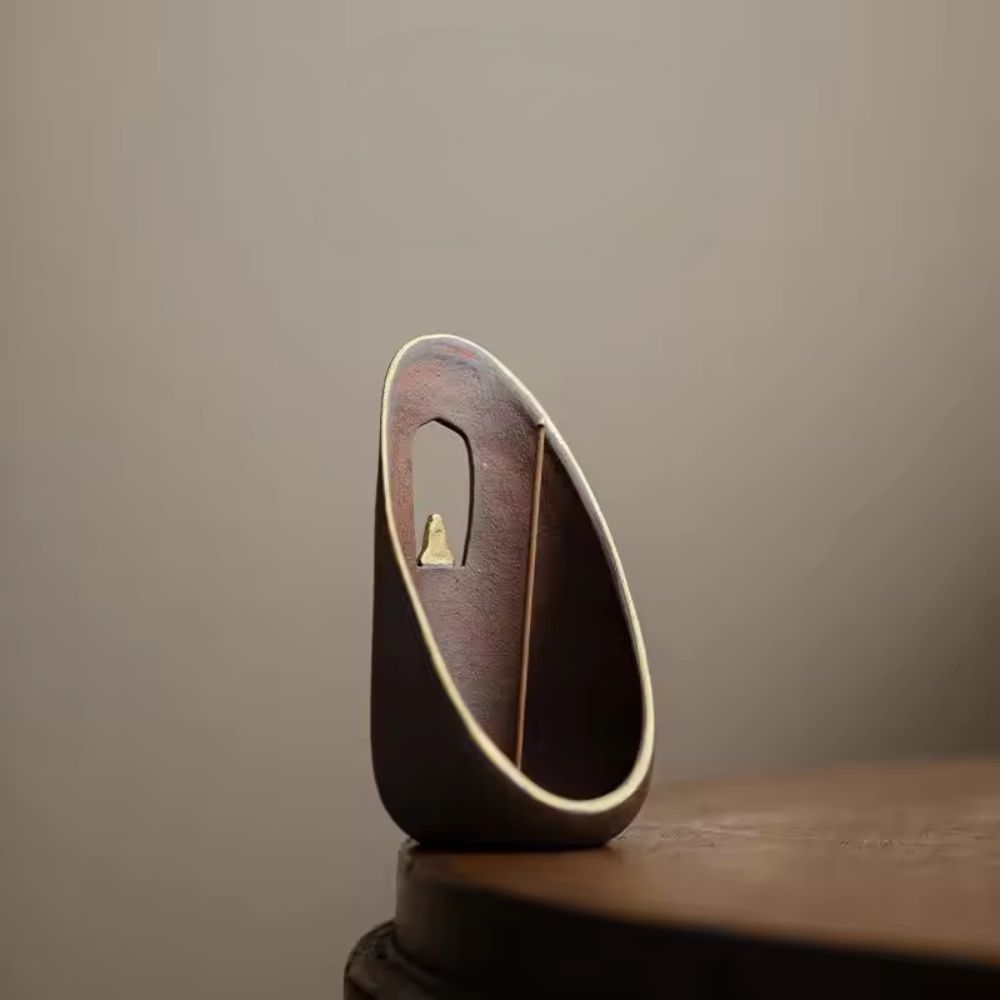 Lisslune | Zen Flow Ceramic Incense Holder