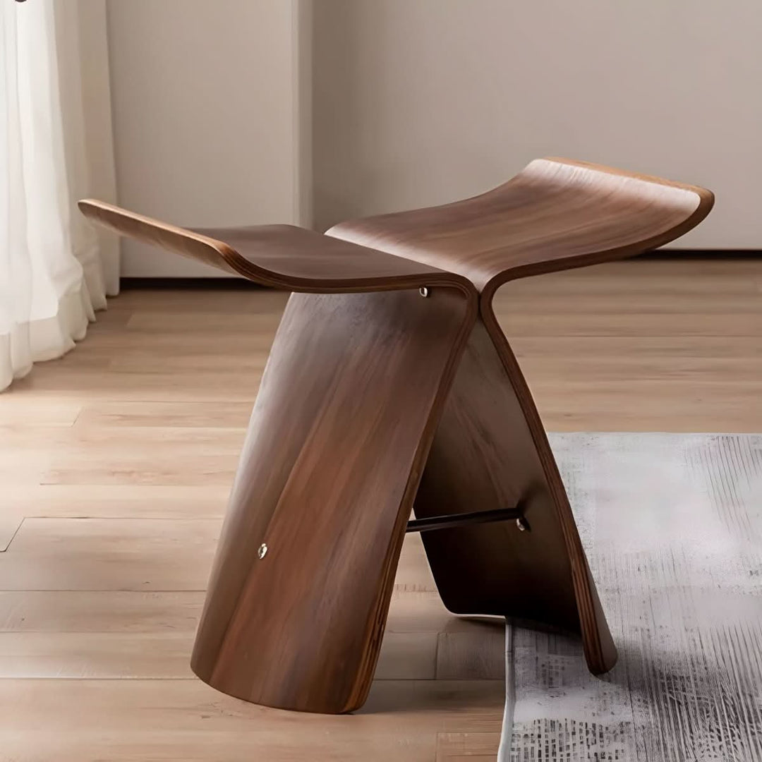 Lisslune | Minimalist solid wood bench for timeless living