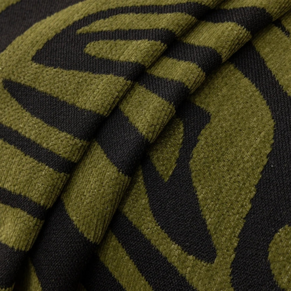 Lisslune | Zentara Chenille Zebra Geometric Sofa Cover