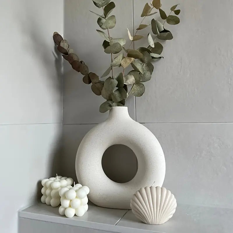 Lisslune | TranquilGlass - Elegant Vase for a Serene Interior
