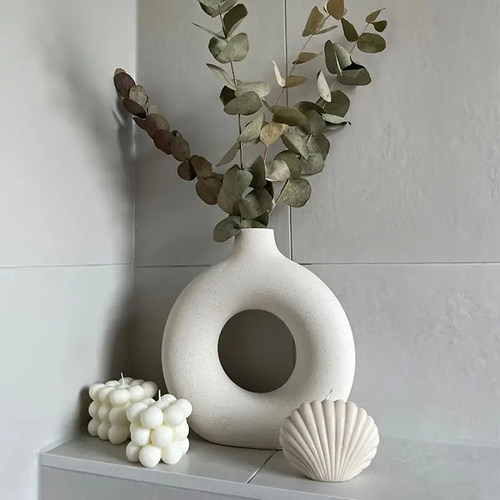 Lisslune | TranquilGlass - Elegant Vase for a Serene Interior