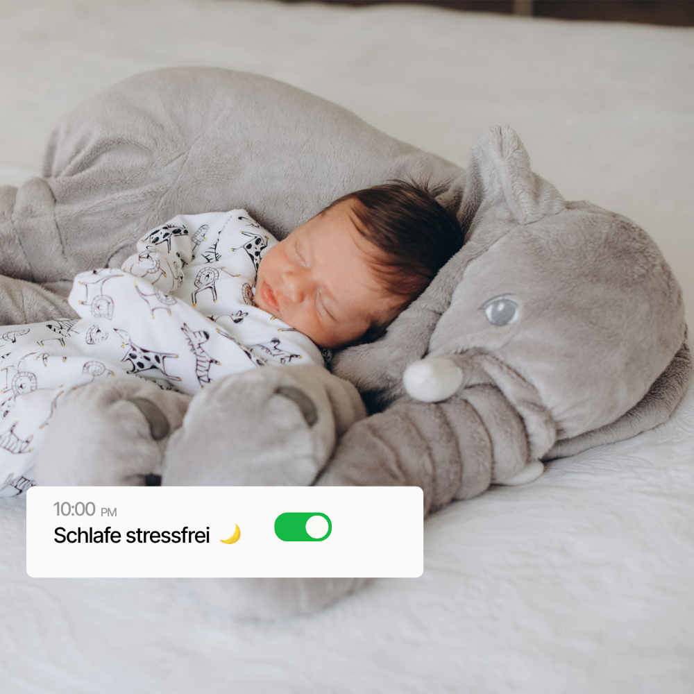 Lisslune | ELEFANTO – Cuddle cushion elephant made of plush, soft & shape-stable in 2 sizes