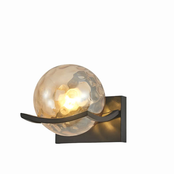 Lisslune | Modern LED Wall Lamp with Glass Panel
