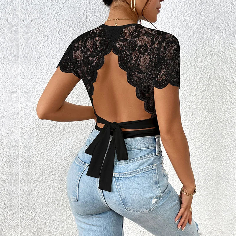 Lisslune | Backless Bodysuit