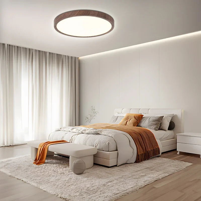 Lisslune | LED Ultrathin Circular Ceiling Light Fixture - Modern Design for Living Room & Kitchen Lighting