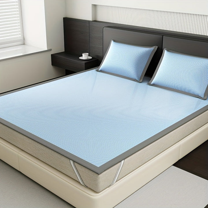 Lisslune | AeroCool Cooling Mattress Protector – Breathable Ice Silk Bed Cover for Hot Sleepers