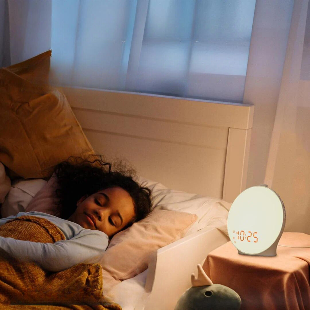 Lisslune | LumiRise - Smart Sunrise Alarm Clock with Gentle Wake-Up Function