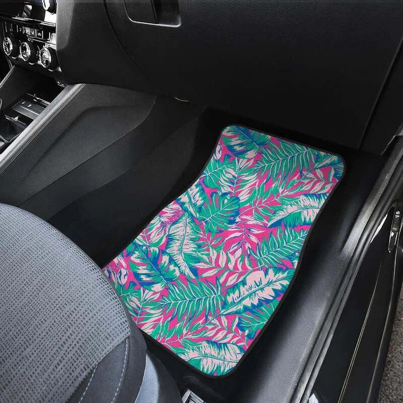 Lisslune | Tropical Flower Car Mats