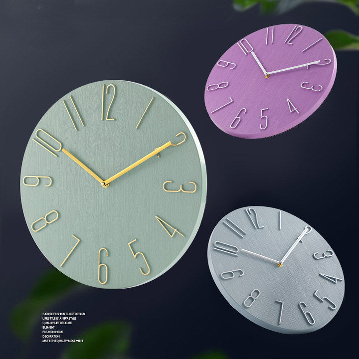 Lisslune | Simple Minimalistic Wall Decoration Clock