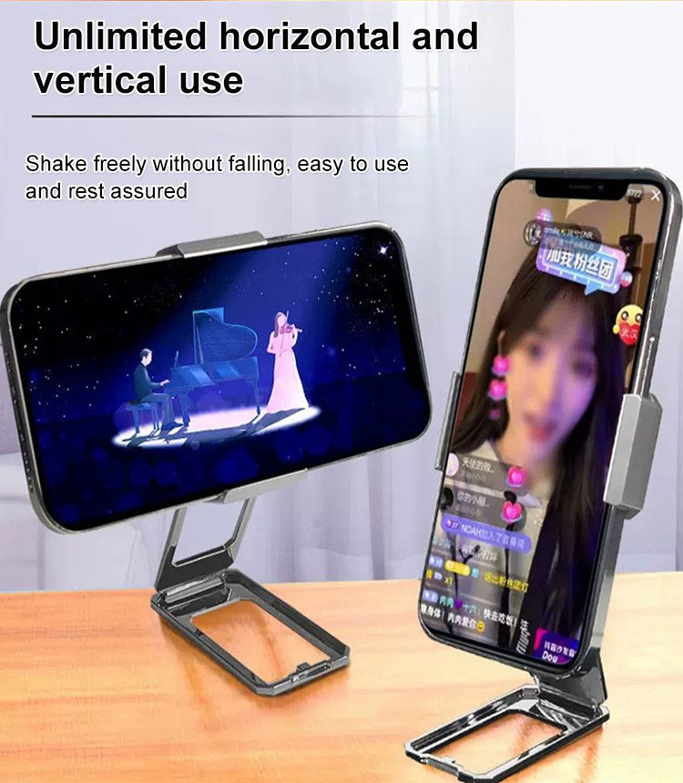 Lisslune | Newly upgraded back clip type 360 portable folding bracket